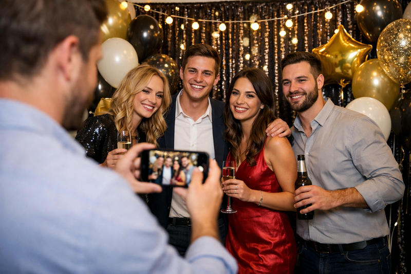 Juhlisten Kuvatusseinst Otettu Kamera Kuvatusta-1-1